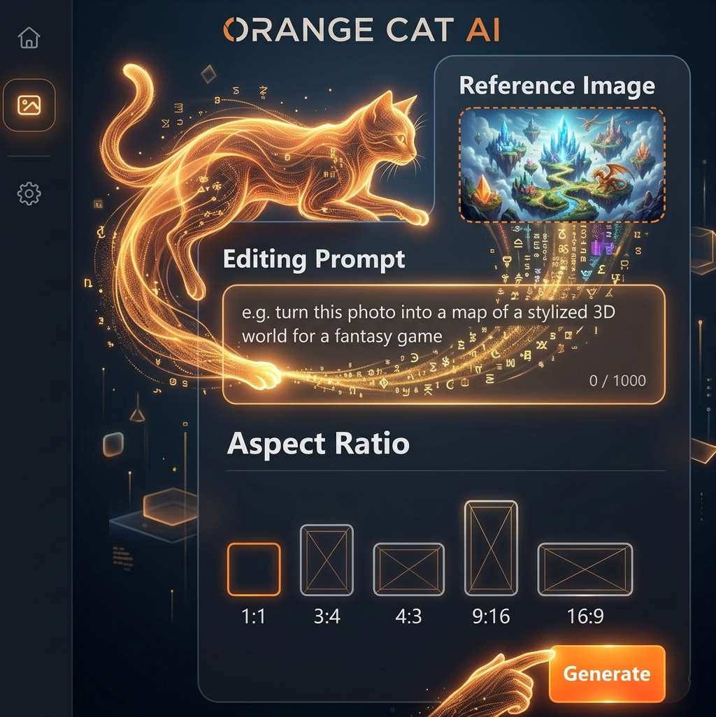 Orange Cat AI Demo